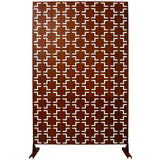 Outdoor & Indoor Metal Privacy Freestanding Decorative Screen