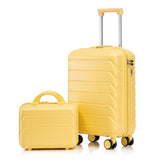 Spinner Luggage Set With Combination Lock