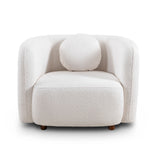 Japandi Style Accent Square Chair