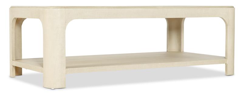 Archives Raffia Rectangle Cocktail Table - 6123-80110-05
