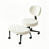 Ergonomic Cross Legged Office Chair With Back Support