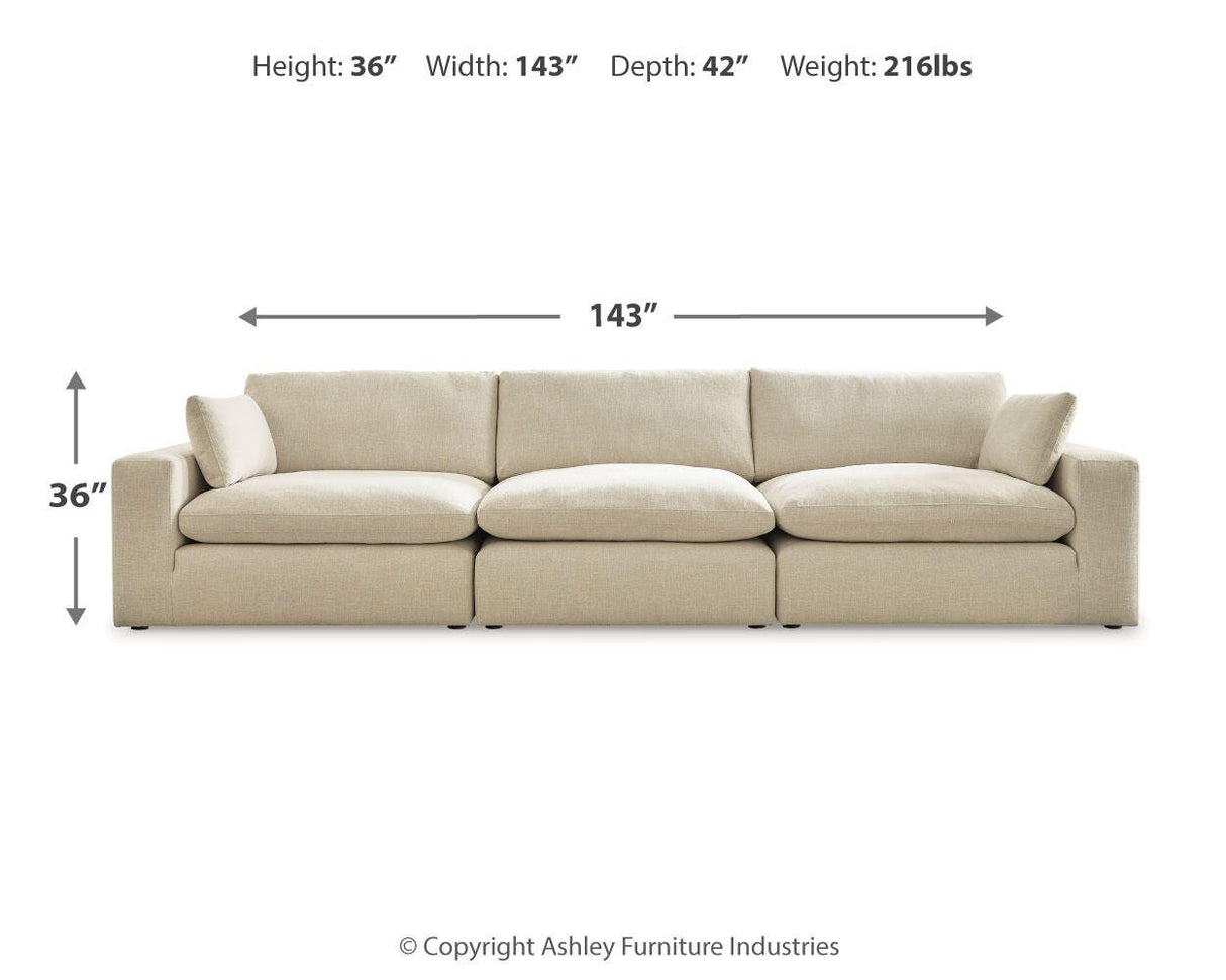 Elyza 3-Piece Sectional Sofa - 10006S2