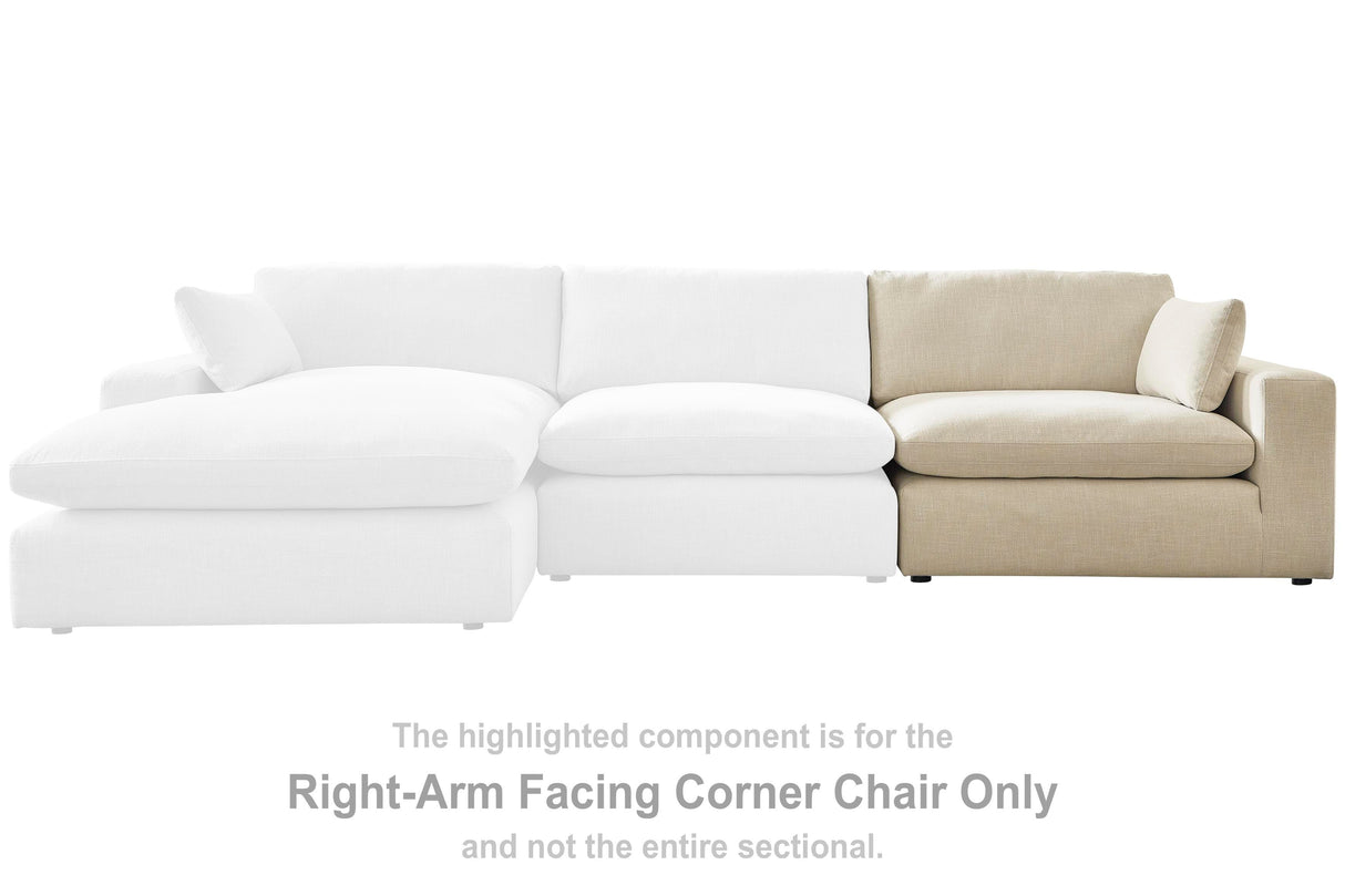 Elyza Right-Arm Facing Corner Chair - 1000665