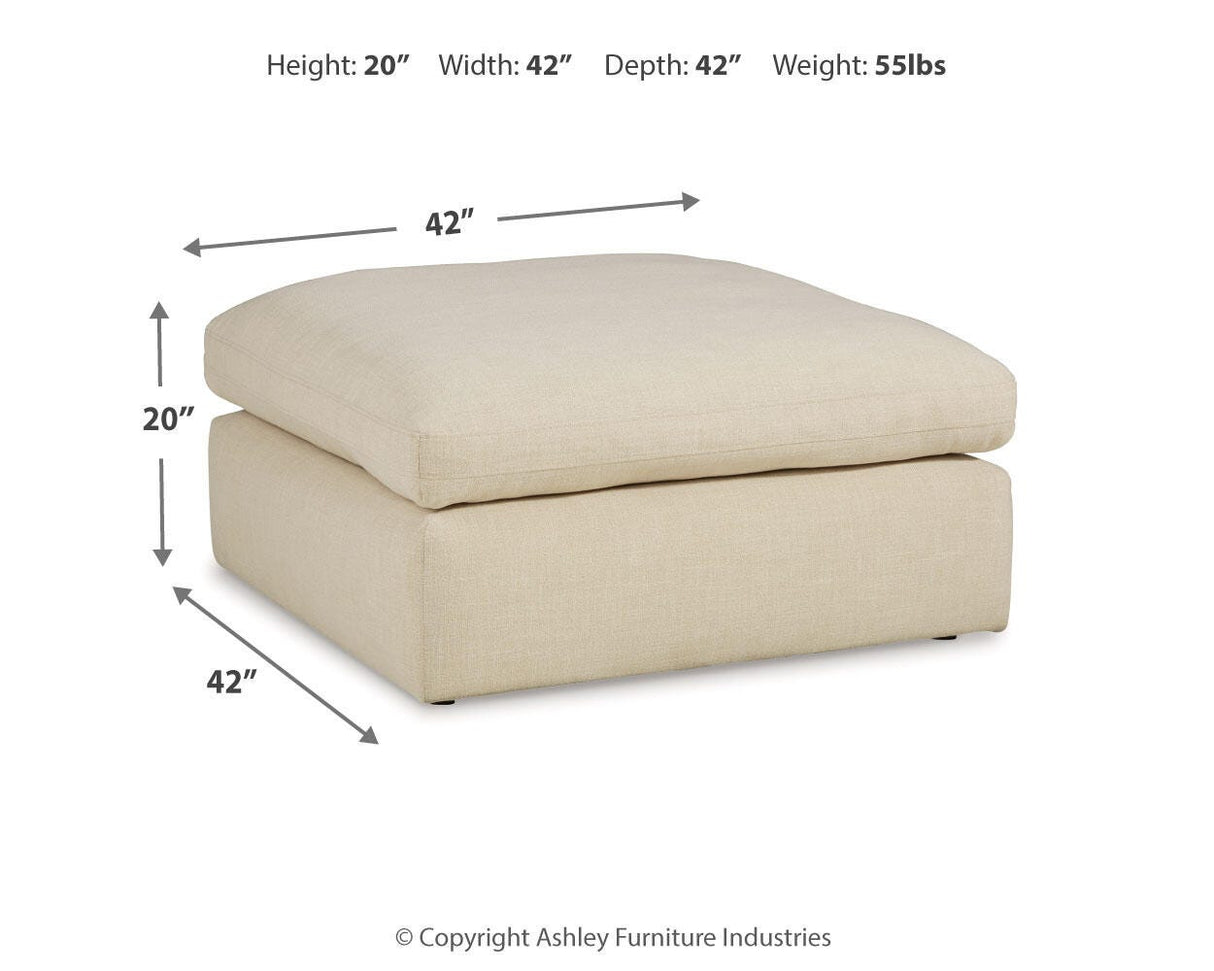 Elyza Oversized Accent Ottoman - 1000608