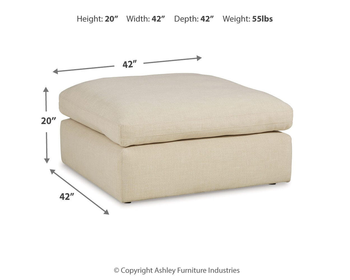 Elyza Oversized Accent Ottoman - 1000608