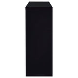Prescott Rectangular Home Wine Table Black High Gloss - 100165