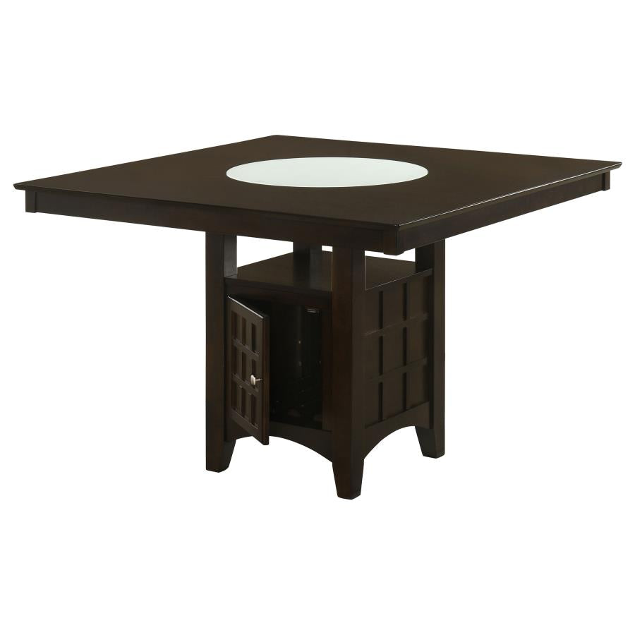 Gabriel 52-inch Counter Height Dining Table Cappuccino - 100438