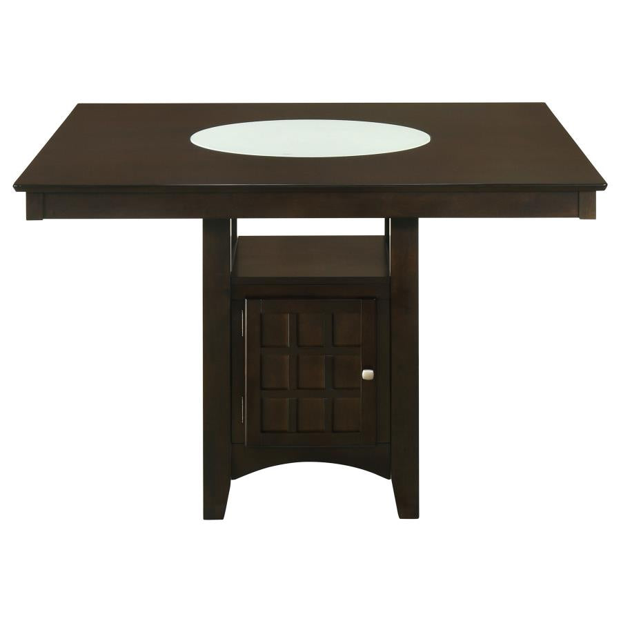 Gabriel 52-inch Counter Height Dining Table Cappuccino - 100438