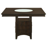 Gabriel 52-inch Counter Height Dining Table Cappuccino - 100438
