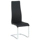 Montclair Upholstered Dining Side Chair Black (Set of 4) - 100515BLK