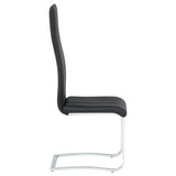 Montclair Upholstered Dining Side Chair Black (Set of 4) - 100515BLK