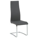 Montclair Upholstered Dining Side Chair Grey (Set of 4) - 100515GRY