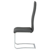 Montclair Upholstered Dining Side Chair Grey (Set of 4) - 100515GRY