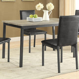 Garza Rectangular 48-inch Engineered Wood Dining Table Grey - 100611