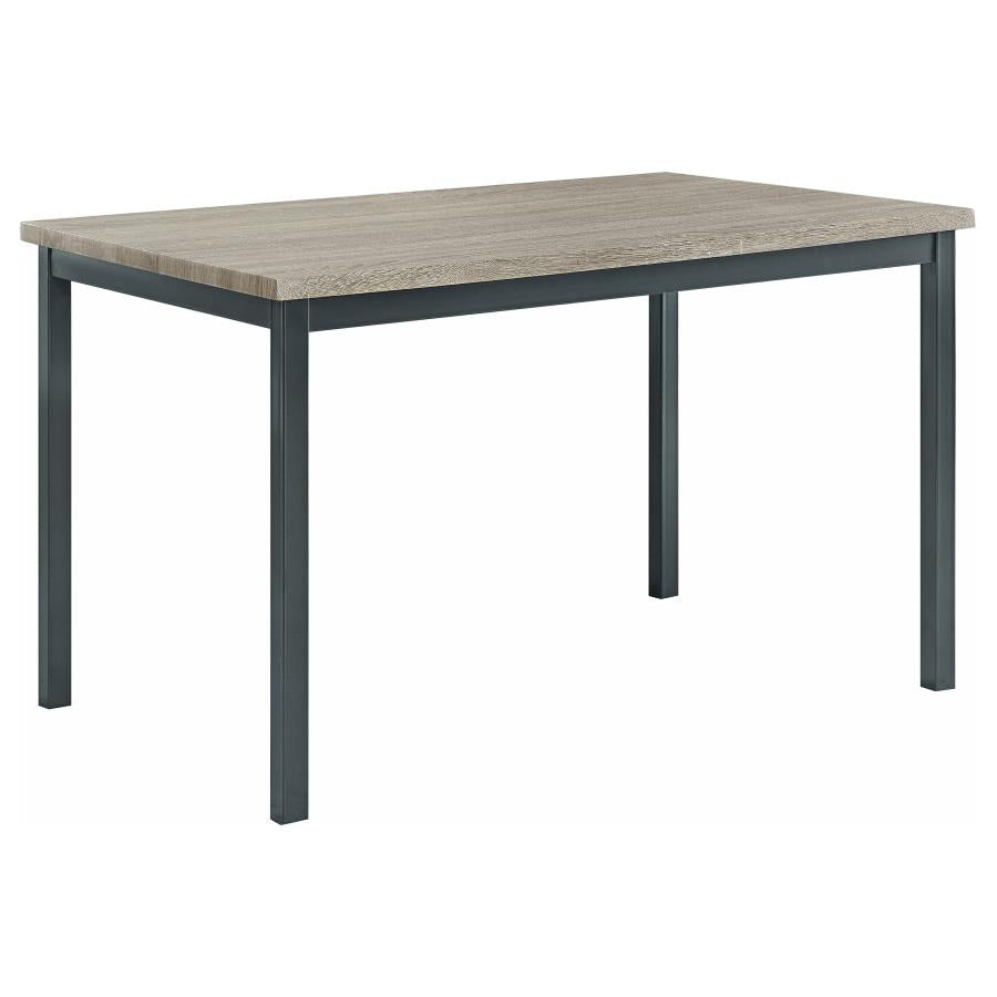 Garza Rectangular 48-inch Engineered Wood Dining Table Grey - 100611