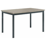 Garza Rectangular 48-inch Engineered Wood Dining Table Grey - 100611