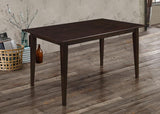 Gabriel Rectangular 59-inch Wood Dining Table Cappuccino - 100771