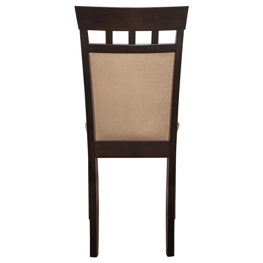 Gabriel Closed Back Dining Side Chair Cappuccino (Set of 2) - 100773