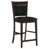 Jaden Upholstered Counter Chair Espresso (Set of 2) - 100959