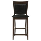 Jaden Upholstered Counter Chair Espresso (Set of 2) - 100959