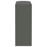 Adolfo Rectangular 2-tier Home Bar Table Grey High Gloss - 101073
