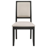 Louise 5-piece Rectangular Extension Leaf Dining Set Black - 101561-S5