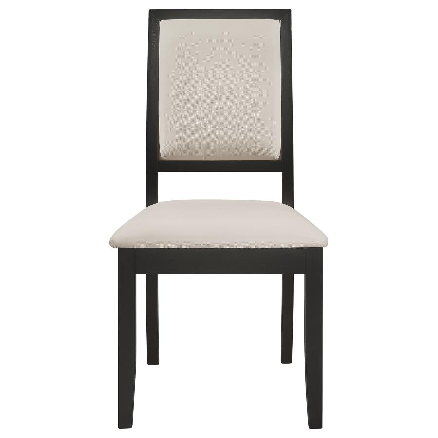 Louise 7-piece Rectangular Extension Leaf Dining Set Black - 101561-S7