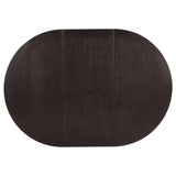 Lavon 5-piece Oval Extension Leaf Dining Set Espresso - 102671-S5