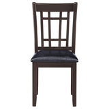 Lavon 5-piece Oval Extension Leaf Dining Set Espresso - 102671-S5
