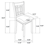 Lavon Wood Dining Side Chair Espresso (Set of 2) - 102672