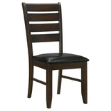 Dalila 5-piece Rectangular Dining Table Set Cappuccino - 102721-S5