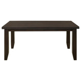 Dalila 6-piece Rectangular Dining Table Set Cappuccino - 102721-S6