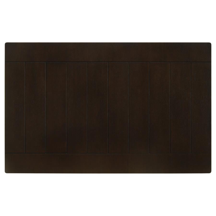 Dalila 6-piece Rectangular Dining Table Set Cappuccino - 102721-S6