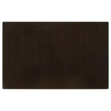 Dalila Rectangular 66-inch Wood Dining Table Cappuccino - 102721