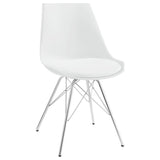 Juniper Polypropylene Dining Side Chair White (Set of 2) - 102792