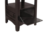 Lavon 5-piece Oval Counter Height Dining Set Espresso - 102888-S5