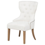 Baney Tufted Upholstered Dining Chair Beige and Rustic Grey - 104507