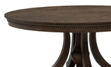 Ridgewell Round Pedestal Dining Table Dark Oak - 104600