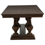 Ridgewell Rectangular Trestle Dining Table Dark Oak - 104601