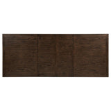 Ridgewell Rectangular Trestle Dining Table Dark Oak - 104601