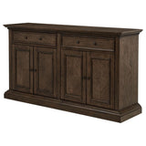 Ridgewell 2-drawer 4-door Dining Server Dark Oak - 104605