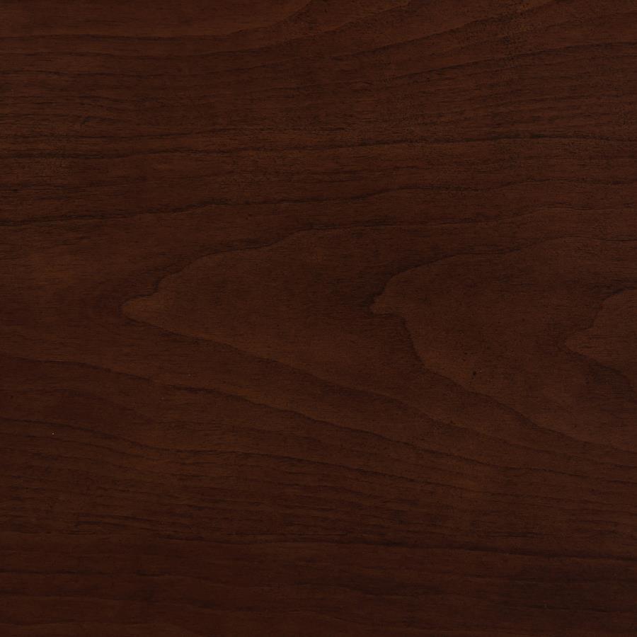 Lavon 5-piece Oval Counter Height Dining Set Light Chestnut - 105278-S5