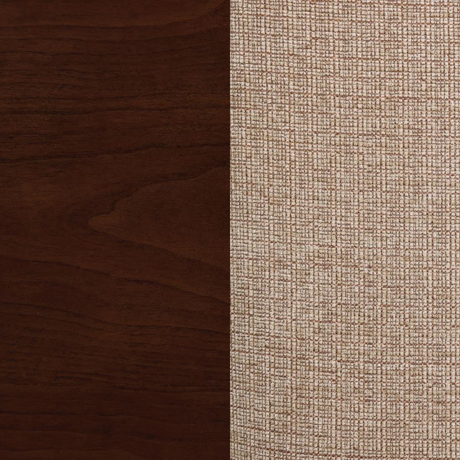 Lavon Wood Counter Chair Tan and Espresso (Set of 2) - 105279