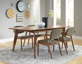 Malone 5-piece Rectangular Dining Table Set Dark Walnut - 105351-S5
