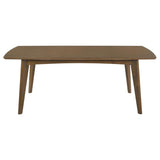 Malone Rectangular 78-inch Wood Dining Table Dark Walnut - 105351
