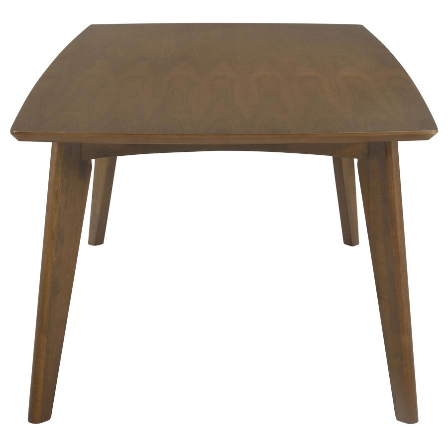 Malone Rectangular 78-inch Wood Dining Table Dark Walnut - 105351