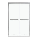 Modern Double Sliding Shower Enclosure, Tempered Glass