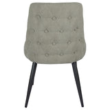 Cosmo Upholstered Dining Side Chair Light Grey (Set of 2) - 106044