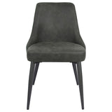 Cosmo Upholstered Dining Side Chair Grey (Set of 2) - 106046