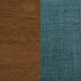 Cantley Upholstered Dining Side Chair Teal Blue (Set of 2) - 106377